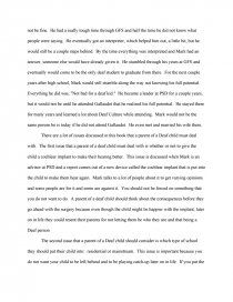 deaf again by mark drolsbaugh essay