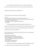 Tannnebaum & Schmidt's Continuum Of Leadership Theory (Task, Followers, And Him/Herself)