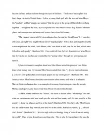 Warrior Ethos Essay Essay Preview The Lesson Marxist Criticism Zoom Zoom Zoom Zoom Declaration Of Sentiments Essay also Truman Show Essay The Lesson Marxist Criticism Book Report Essays On Censorship