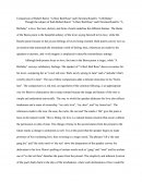 Poem Comparison (Burns And Rossetti)