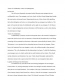 Tenets Of Confidentiality Within Case Management