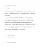 Determination Of Chlorides