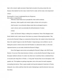 should the electoral college be abolished essay