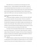 The Illinois Department Of Public Health Agency And Its Role
