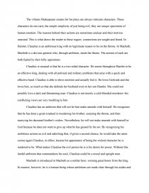 ambition in macbeth essay