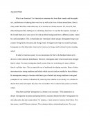 Argument Paper