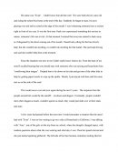 College Essay/Biographical Statement