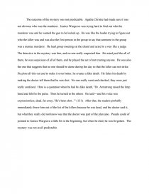 How To Stay Healthy Essay Essay Preview And Then There Were None Written Essay Papers also Terrorism Essay In English And Then There Were None College Essays Short English Essays For Students
