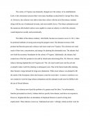 Dbq#1: Transformation Of Colonial Virginia, 1606-1700