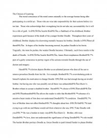 the scarlet ibis theme
