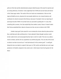 Fahrenheit 451 Essay Thesis Essay Preview Objectives Of The Cuban Revolution Zoom Zoom Expository Essay Thesis Statement also High School Scholarship Essay Examples Objectives Of The Cuban Revolution Book Report Science And Technology Essay Topics
