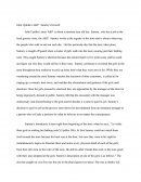 John Updike's A&P : Sammy's Growth