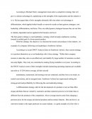 Michael Porter'S Generic Strategies