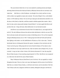 john brown dbq answers