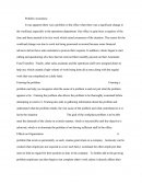 Problem Analysis