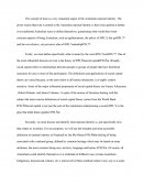 How Important Is The Concept Of Trust In Australian National Identity? And How Does The Actual Australian Experience Of Trust And Distrust, And Attitudes To Each Other And To Government, Fit Into The Theoretical And Historical Discussions Of These Concept