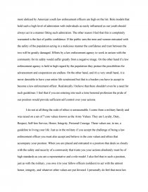 Law Enforcement Code Of Ethics Free Essays Law Enforcement Code Of Ethics Free Essays
