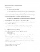 Impact Of The Federal Budget On The Economy