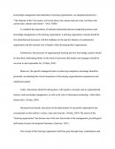 Knowledge Management And Leadership In Learning Organizations: An Integrated Perspective.