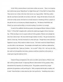the worn path by eudora welty