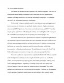 Internet And The Workplace