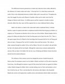 Short Story Essay