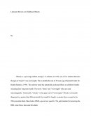 Literature Review On Childhood Obesity