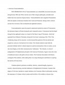 American Transcendentalism & Thoreau