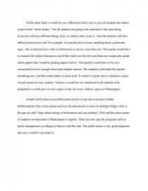 Hidden Intellectualism Research Paper