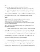 Love Monologue
