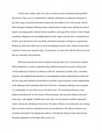 Compare And Contrast Essay On High School And College Essay Preview Community Policing Zoom Zoom Zoom Zoom Essay Vs Research Paper also Religion And Science Essay Community Policing Research Paper Essay Research Paper