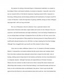 Business School Essay