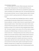 Advanced Hypothesis Testing Paper
