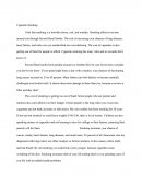 Smoking Persuasive Essay