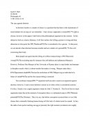 A Logical Case Against Abortion