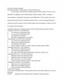 Conflict Mode Style Worksheet