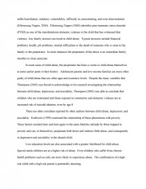 Реферат: Child Abuse Essay Research Paper PsychologyChild Abuse