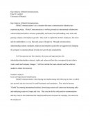Benchmarking Global Communications
