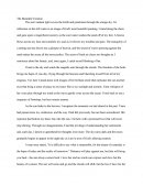 Descriptive Essay