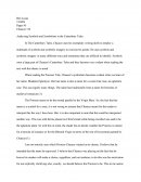 Analyzing Symbols In Chaucer