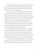 College Admissions Essay