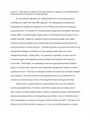 Mba Admissions Essay