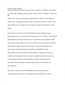 surgery essay