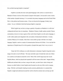 Реферат: English Only Essay Research Paper ENGLISH ONLYLanguage