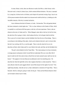 araby essay