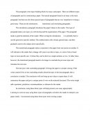 Paragraphs