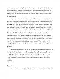 Реферат: The Birthmark Essay Research Paper Death of