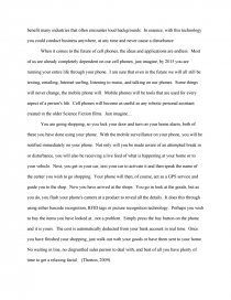 how cell phones changed the world essay