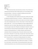 Nature Essay