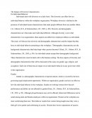 The Impact Of Diversity Characteristics On Individual Behavior